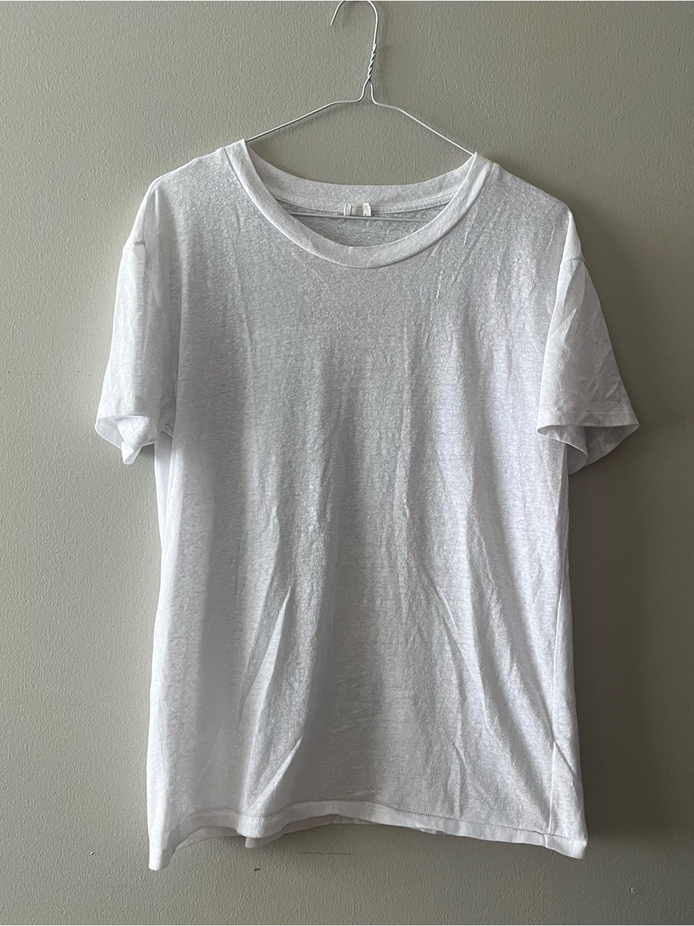 Wilfred White Short Sleeve Crew Tee